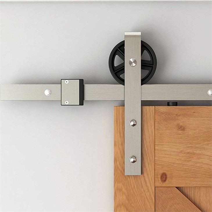 Sistema de Trilho de Porta de Celeiro Decorativo